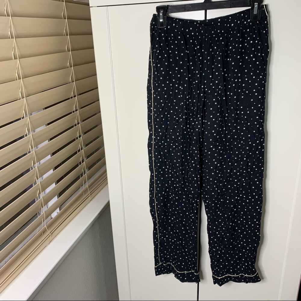 Topshop Starry Nights Rayon Style Pants/ Pajama Pants
